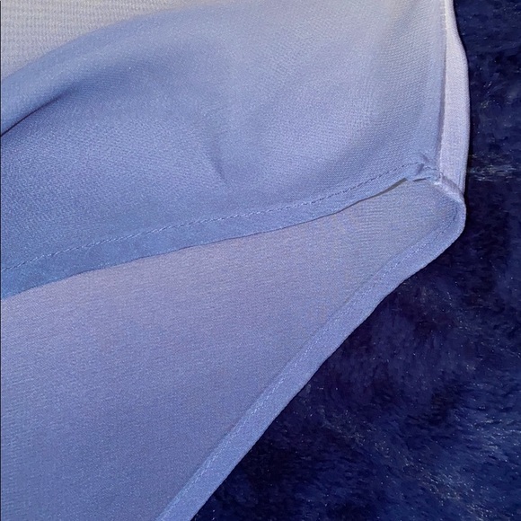 Blu Pepper Tops Nwt Blu Pepper Peachnavy Blue Ombr Blousecute Poshmark